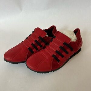 Hush Puppies Red Athletic Sneaker
